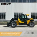 Teleskoplader Shanmon 3507J, Ansicht von links